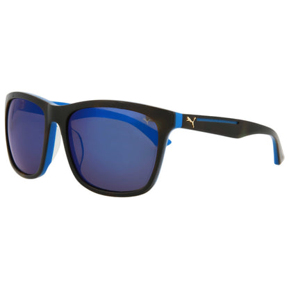 Front view of Puma Core Men's Sunglasses PU0087SK-30000767-001