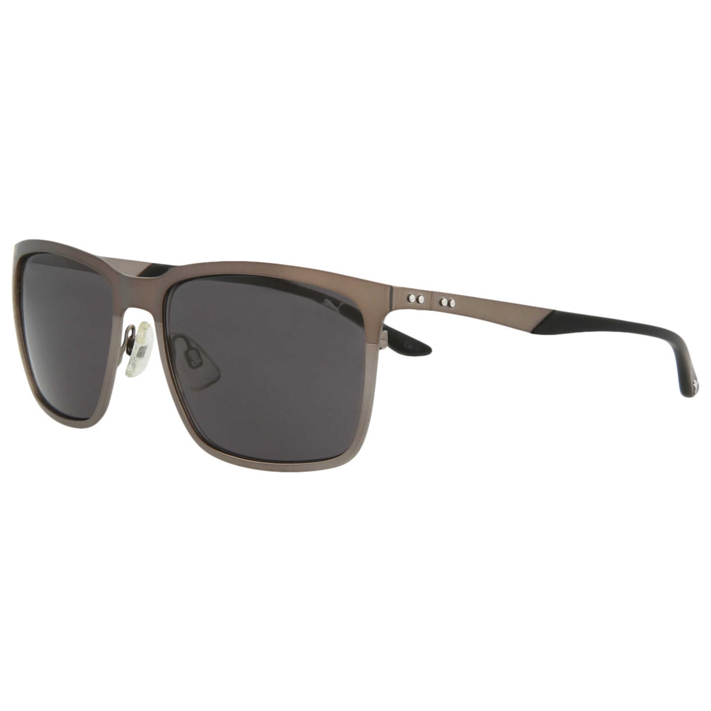 Front view of Puma Core Men's Sunglasses PU0091S-30001228-003