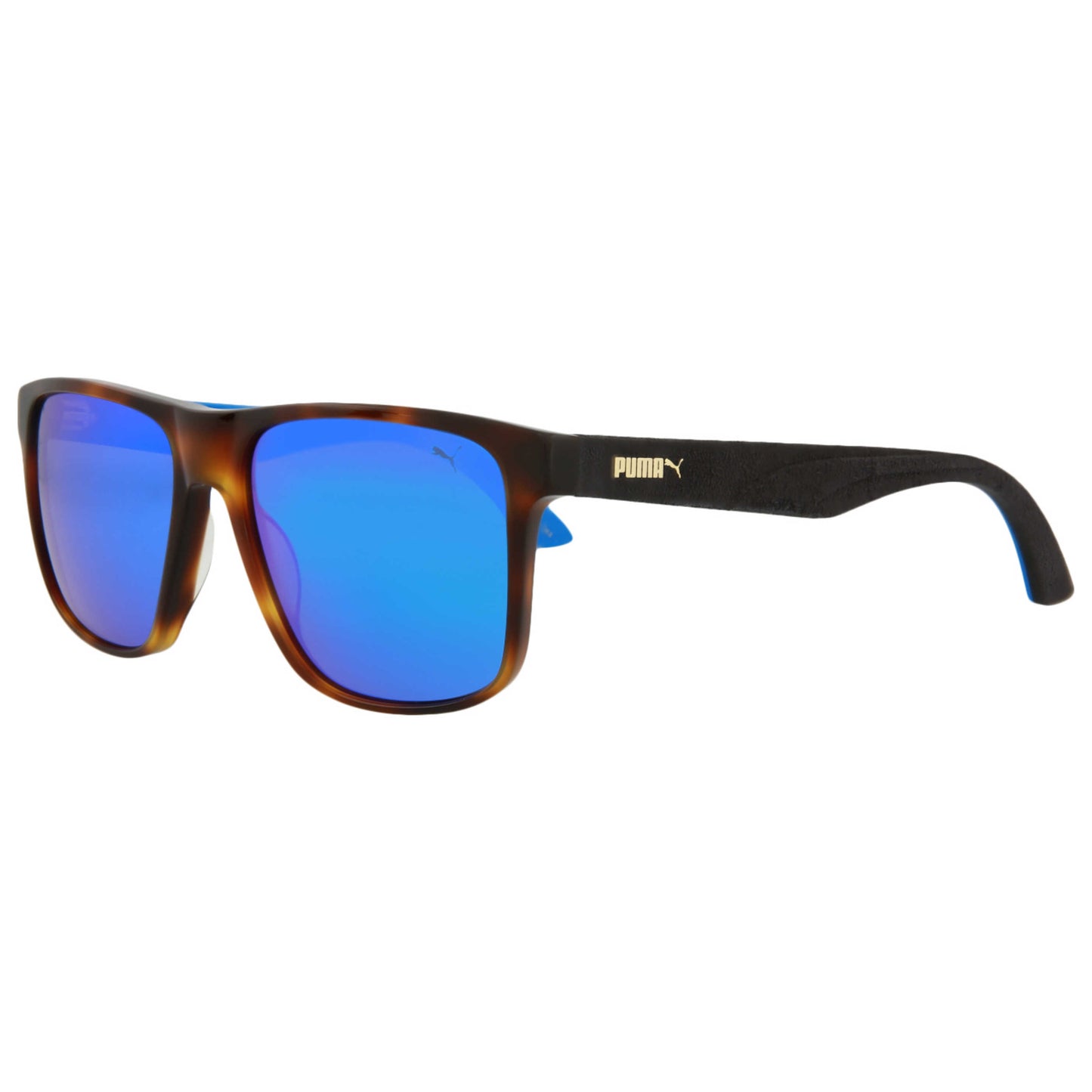 Front view of Puma Core Men's Sunglasses PU0104S-30001246-005