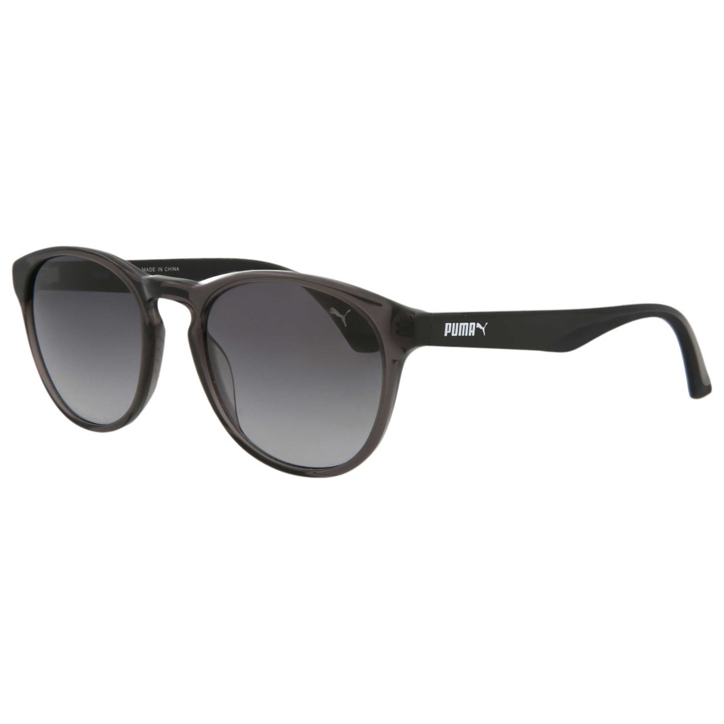 Front view of Puma Core Unisex Sunglasses PU0105S-30001247-006