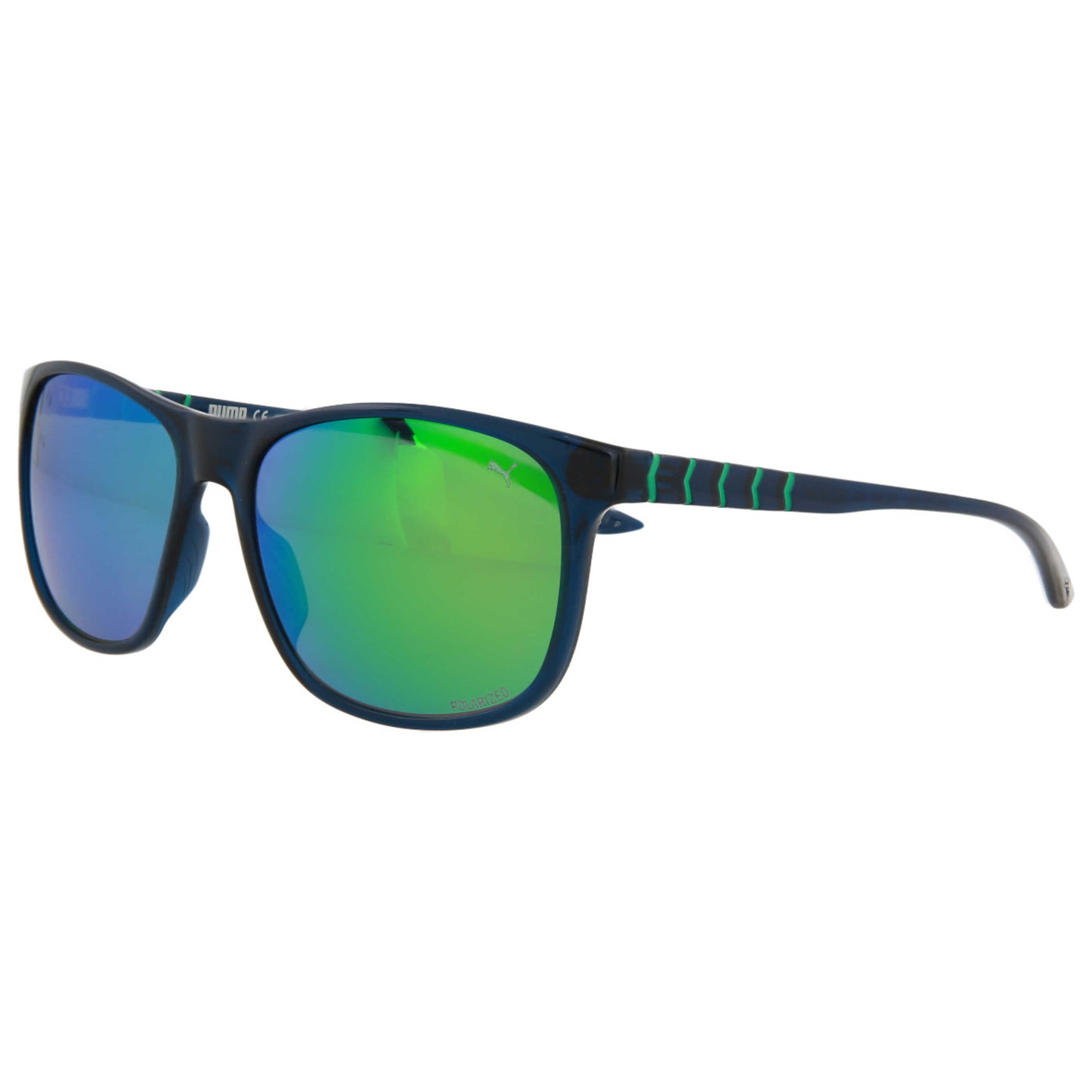 Front view of Puma Core Unisex Sunglasses PU0132S-30002038-009