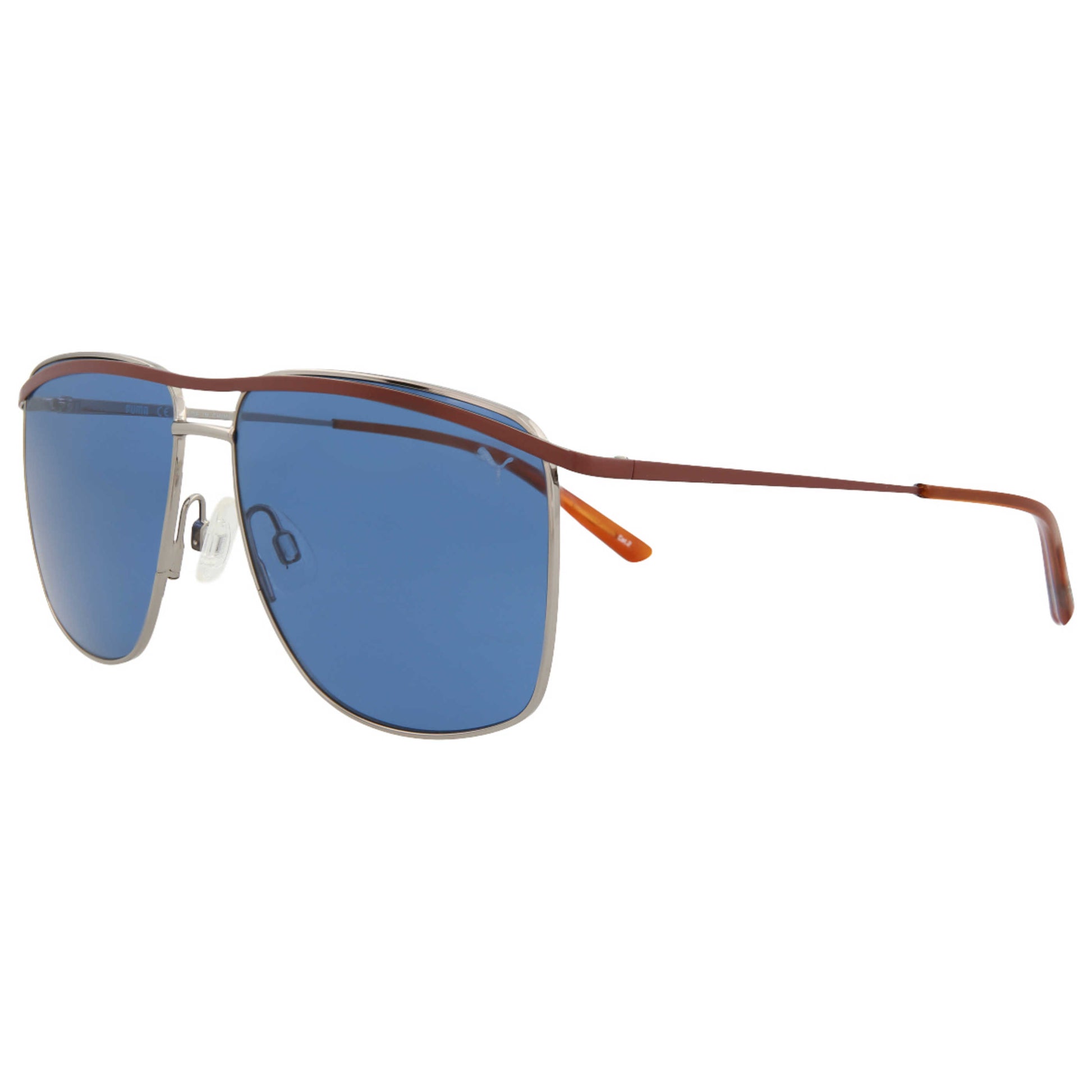 Front view of Puma Core Unisex Sunglasses PU0197S-30006182-003