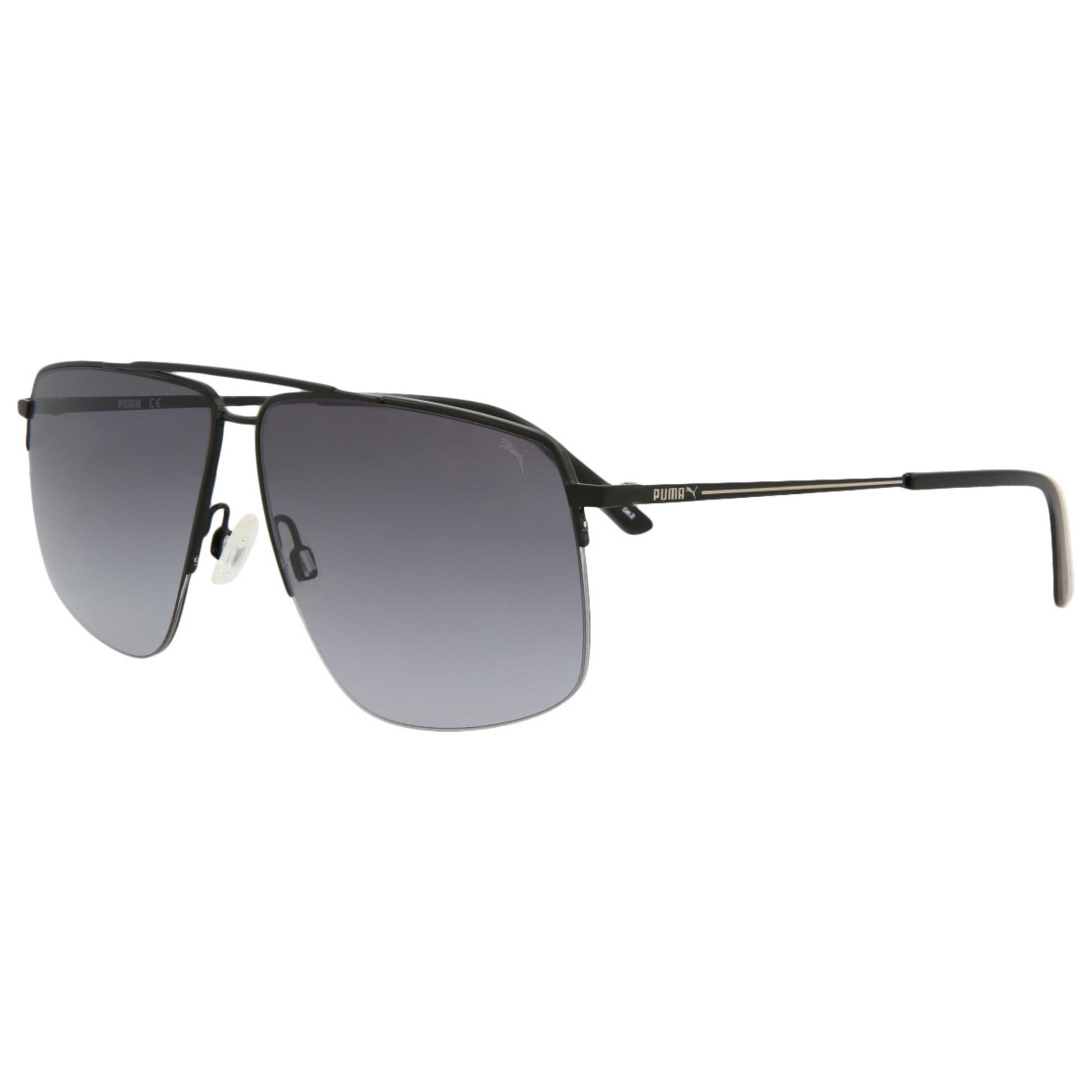 Front view of Puma Core Men's Sunglasses PU0198S-30006183-001