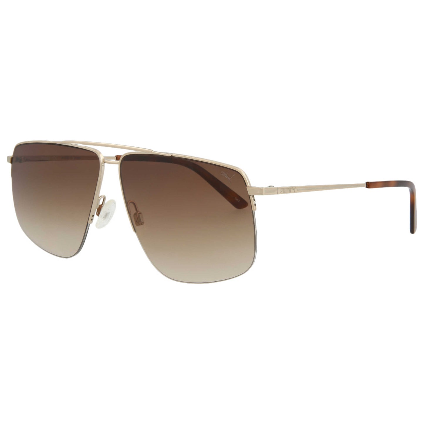 Front view of Puma Core Men's Sunglasses PU0198S-30006183-002