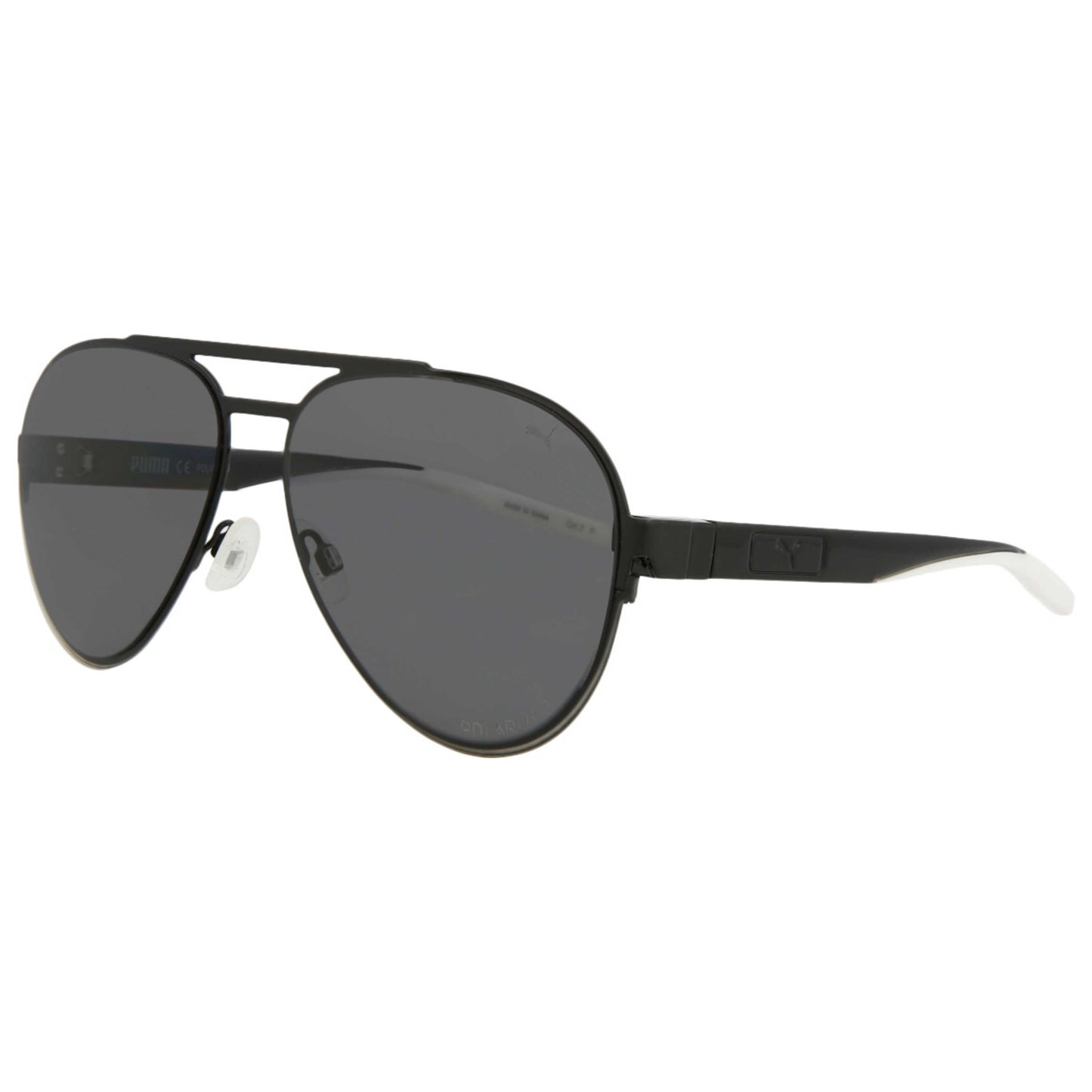 Front view of Puma Core Men's Sunglasses PU0220S-30007341-001