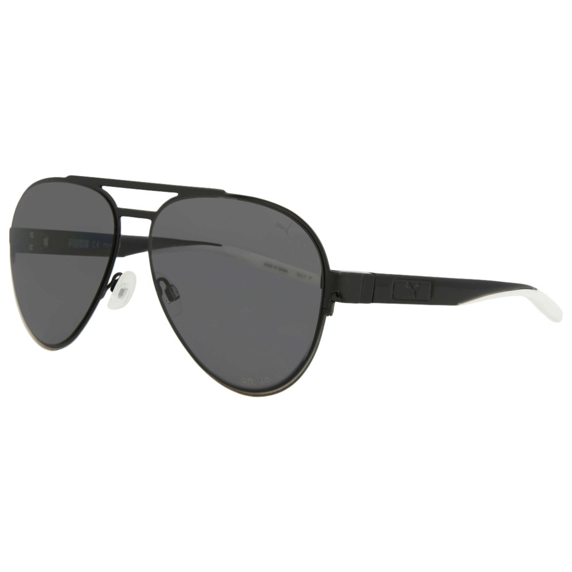 Front view of Puma Core Men's Sunglasses PU0220S-30007341-001