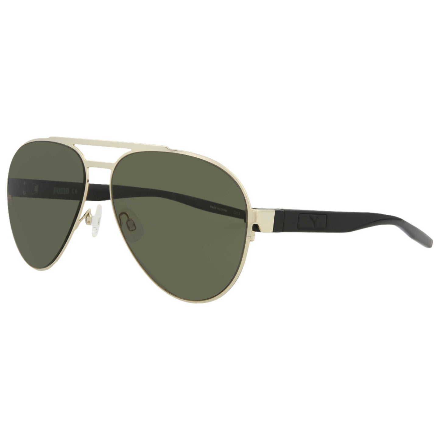 Front view of Puma Core Men's Sunglasses PU0220S-30007341-005