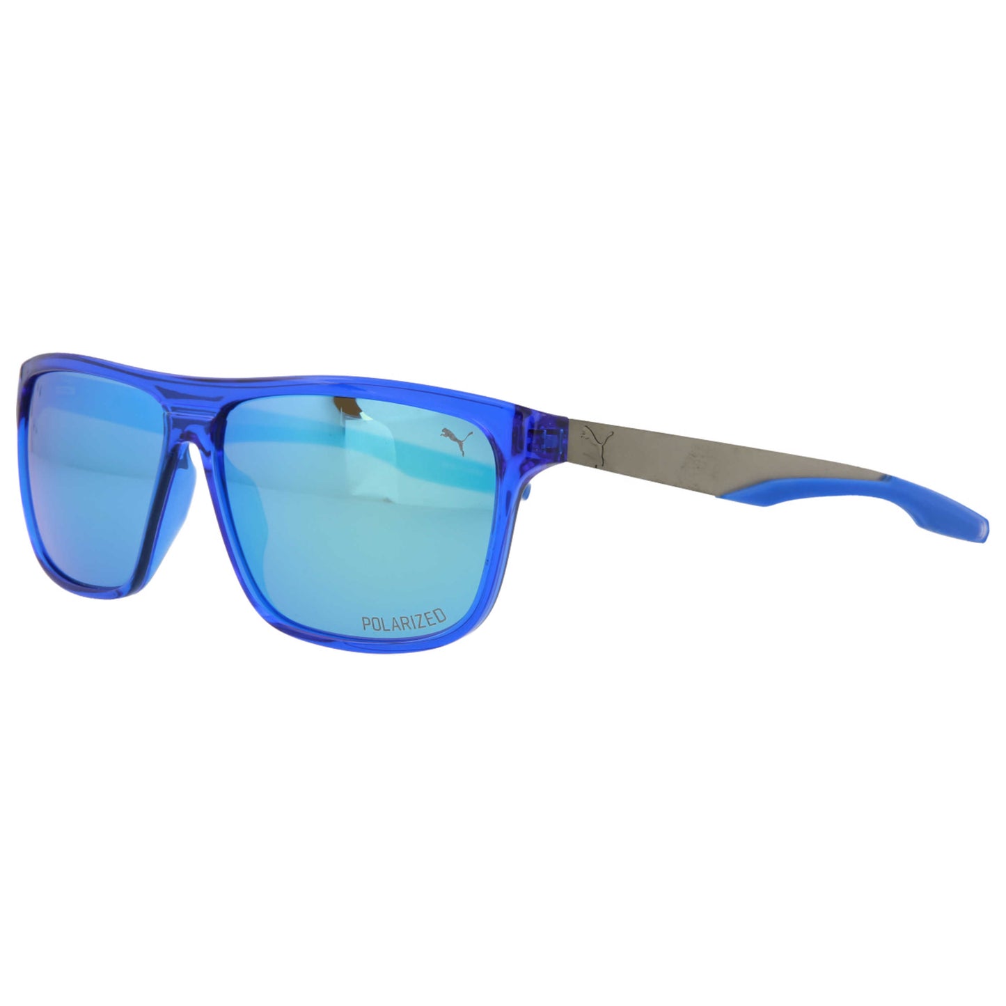 Front view of Puma Core Men's Sunglasses PU0221S-30007346-005