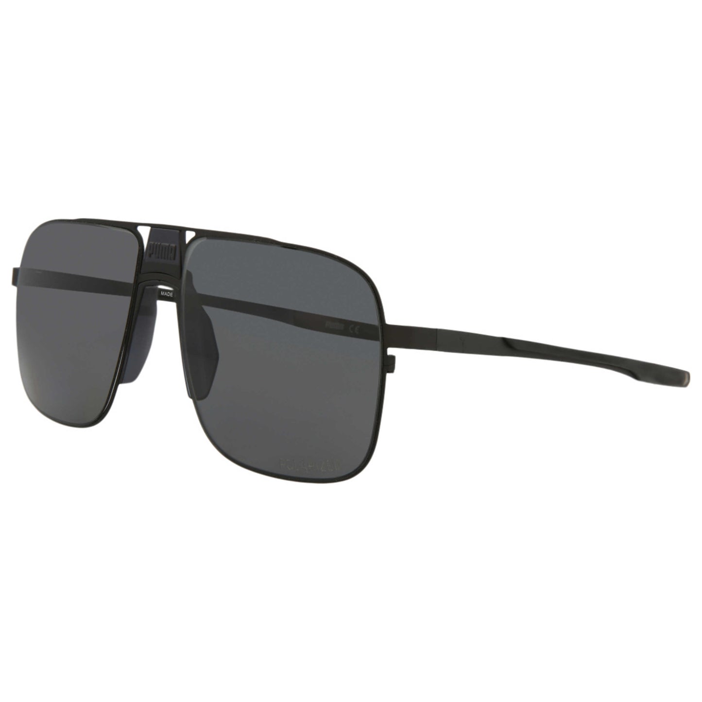 Front view of Puma Core Men's Sunglasses PU0223S-30007358-001