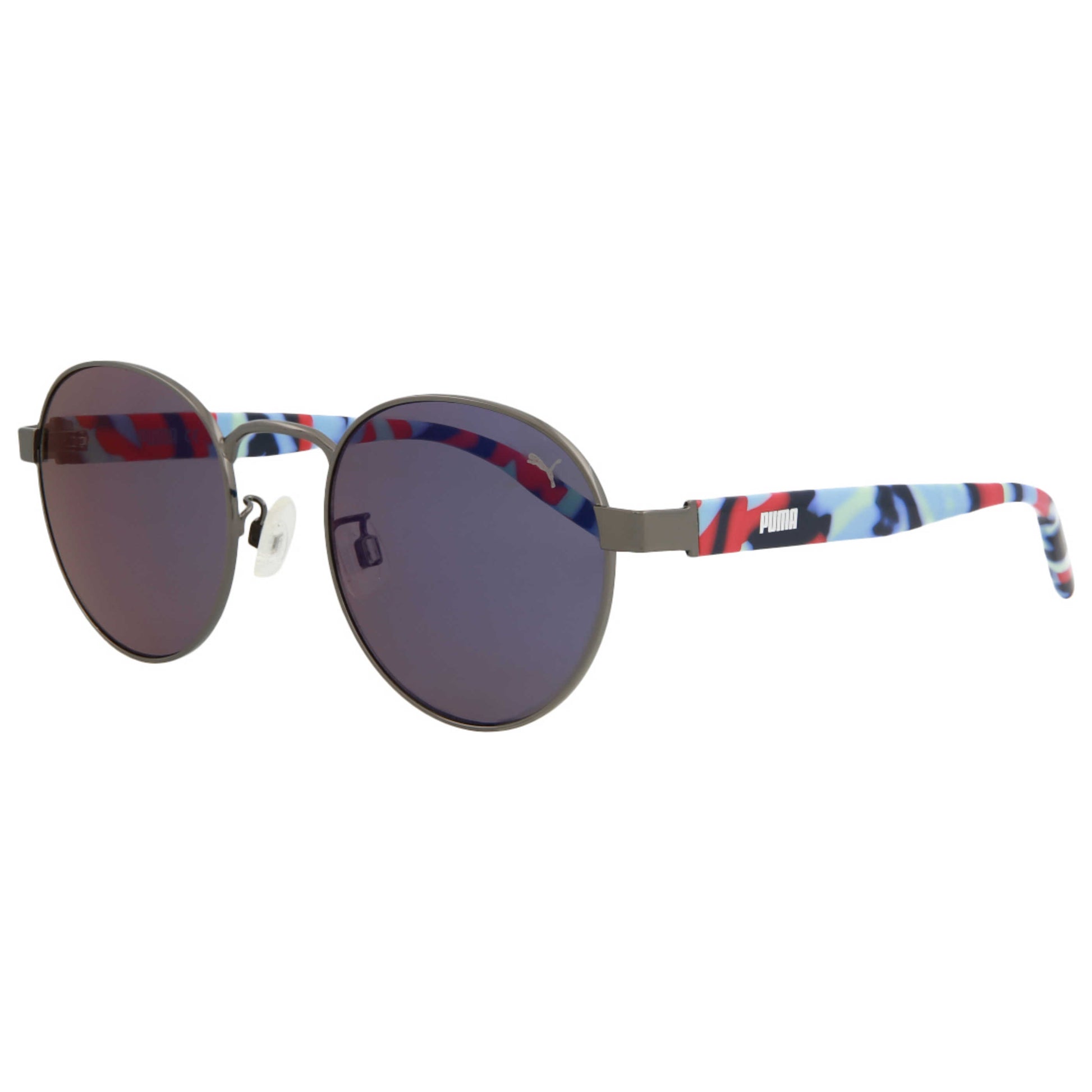 Front view of Puma Core Men's Sunglasses PU0224S-30007364-003