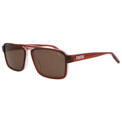 Front view of Puma Core Men's Sunglasses PU0251S-30007907-004