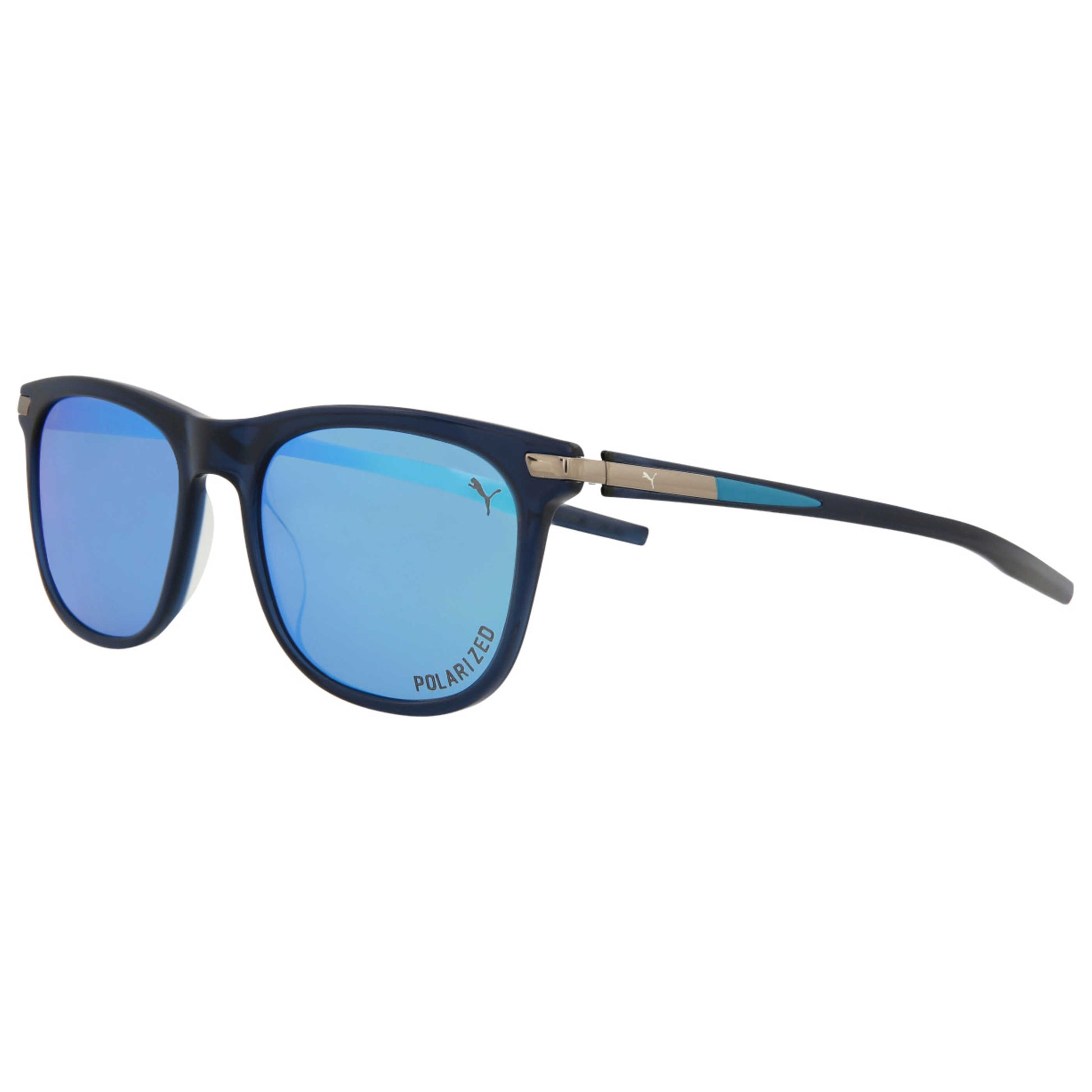Front view of Puma Core Men's Sunglasses PU0264S-30007896-004