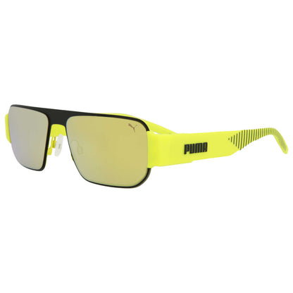 Front view of Puma Core Unisex Sunglasses PU0283S-30008781-003
