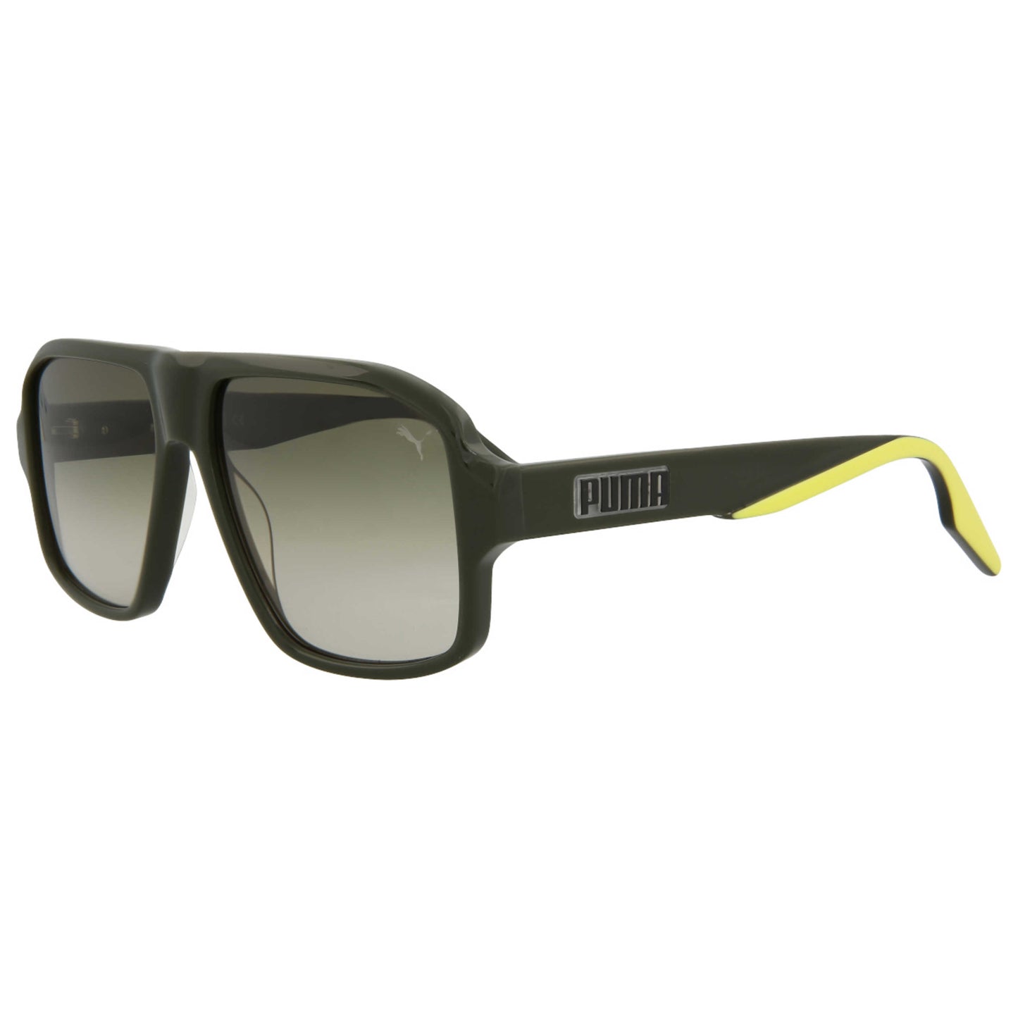 Front view of Puma Core Men's Sunglasses PU0308S-30009521-004
