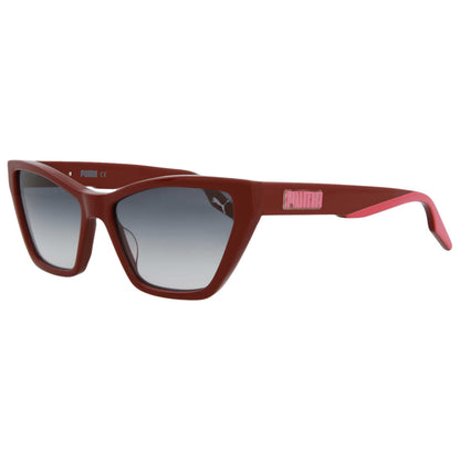 Front view of Puma Core Women's Sunglasses PU0314S-30009626-004
