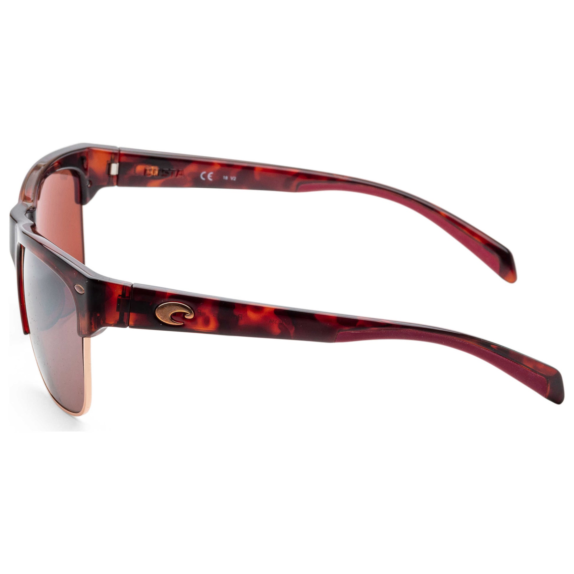 Left view of Costa del Mar Pawleys Unisex Sunglasses PW201OSCP