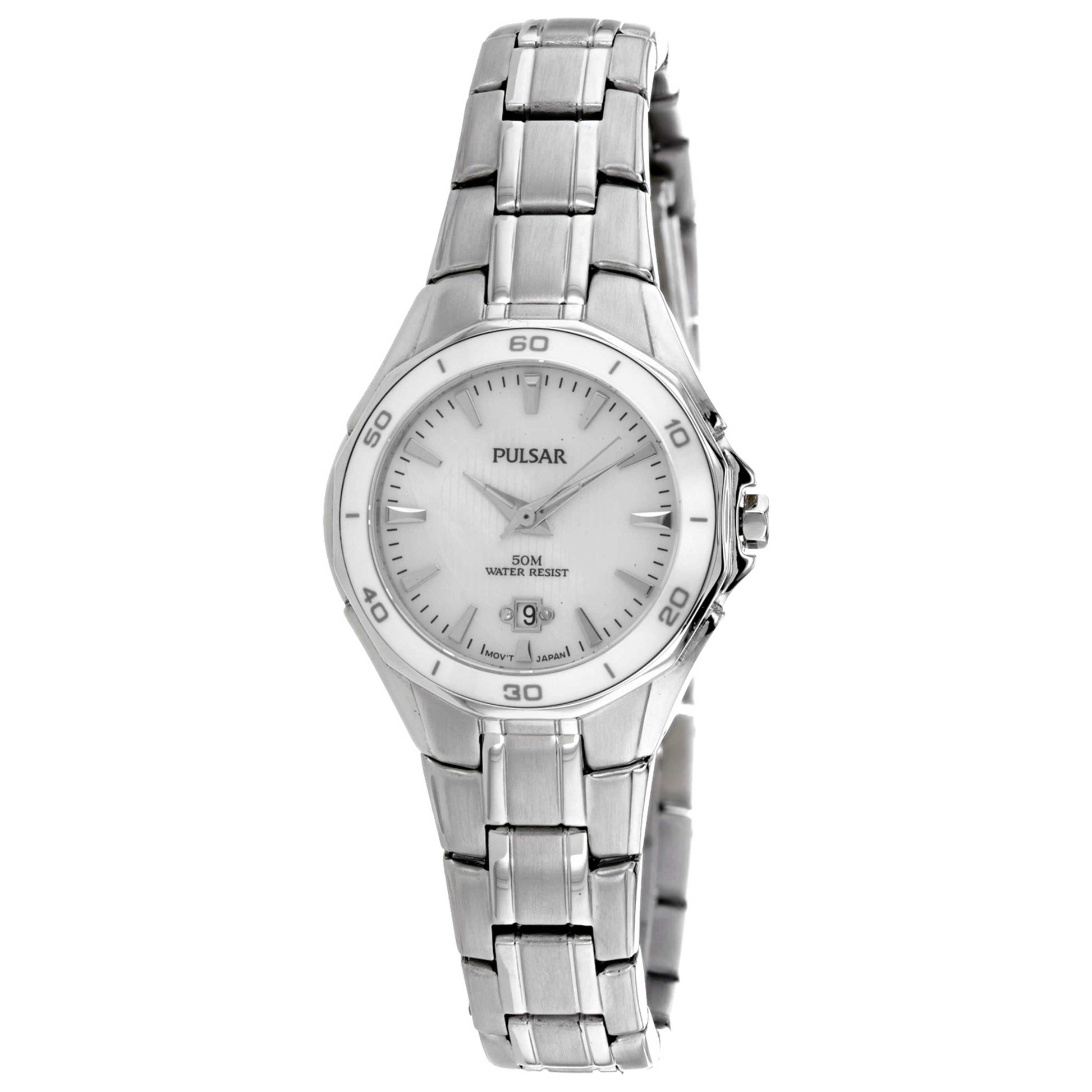 Front view of Pulsar Classic Women's Quartz Watch PXT895