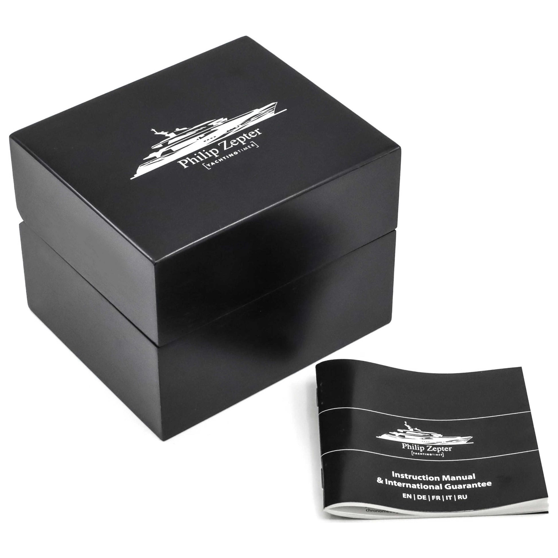 Philip Zepter Yachting Timer Men's Quartz Watch PZYT-BLK - Image #6