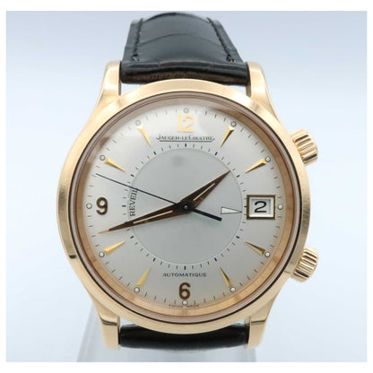 Front view of Jaeger-LeCoultre Master Reveil Men's Automatic Watch Q1412420-PO