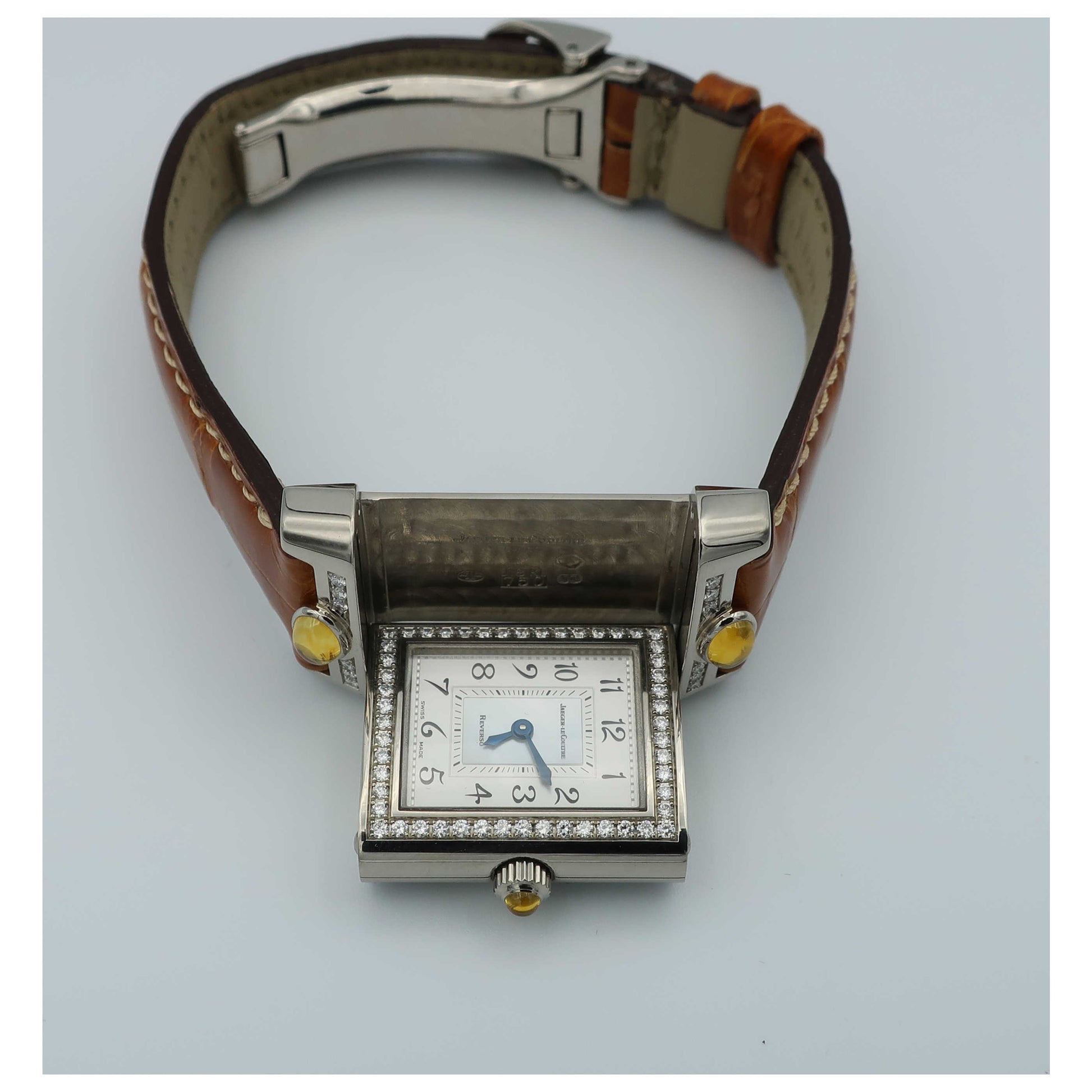 Jaeger-LeCoultre Reverso Joaillerie Women's Manual-Wind Watch Q2623401-SDV - Image #2
