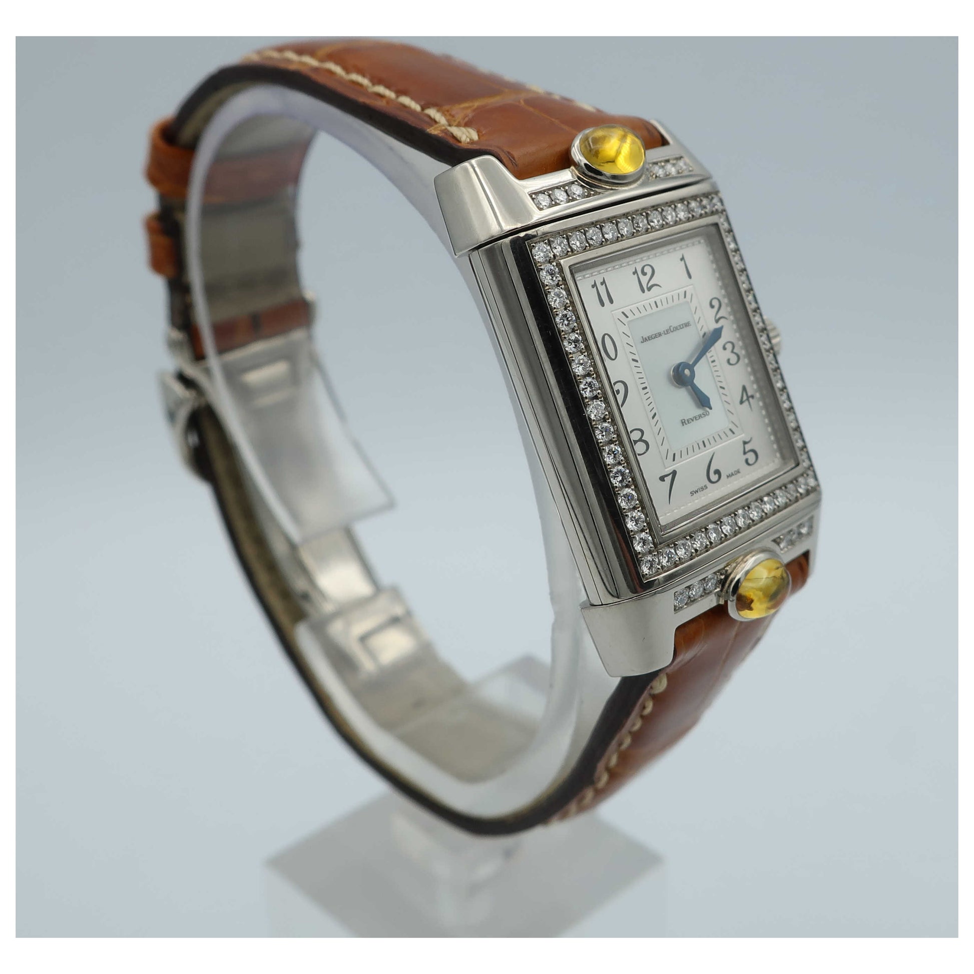 Jaeger-LeCoultre Reverso Joaillerie Women's Manual-Wind Watch Q2623401-SDV - Image #3