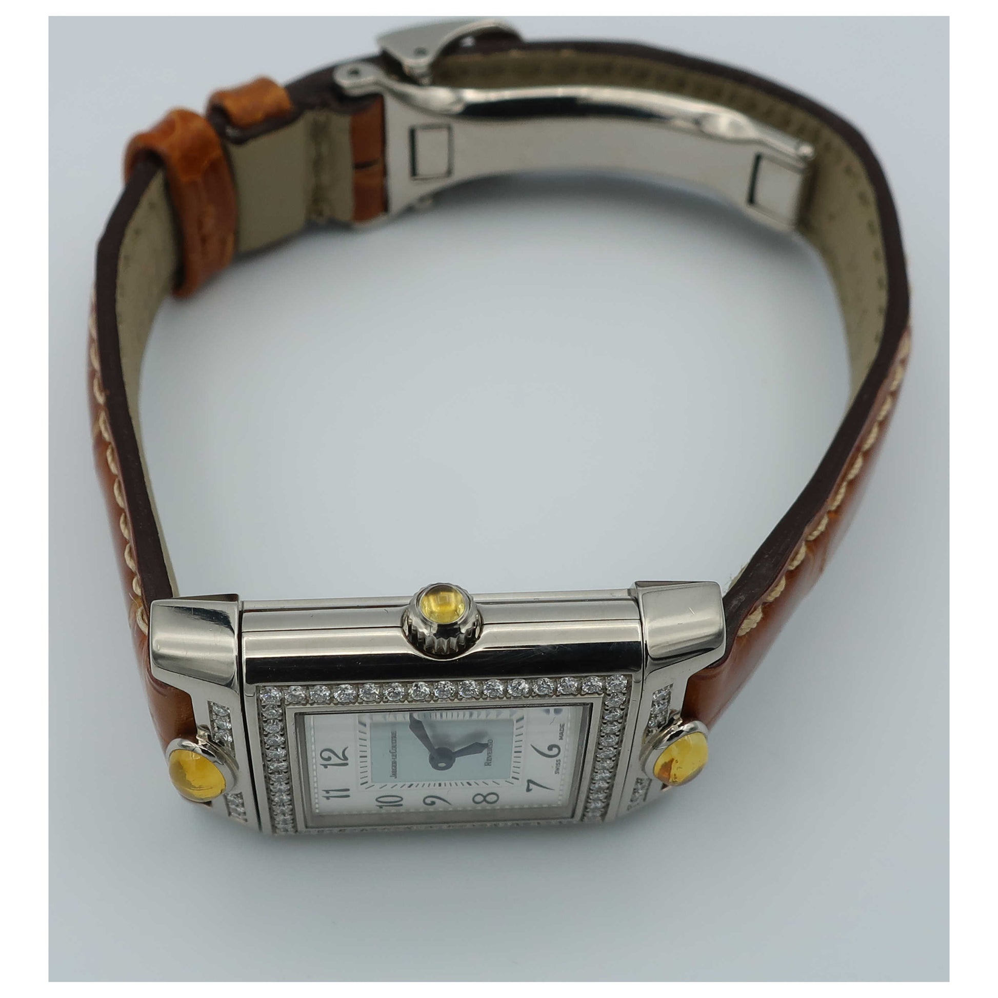 Jaeger-LeCoultre Reverso Joaillerie Women's Manual-Wind Watch Q2623401-SDV - Image #8