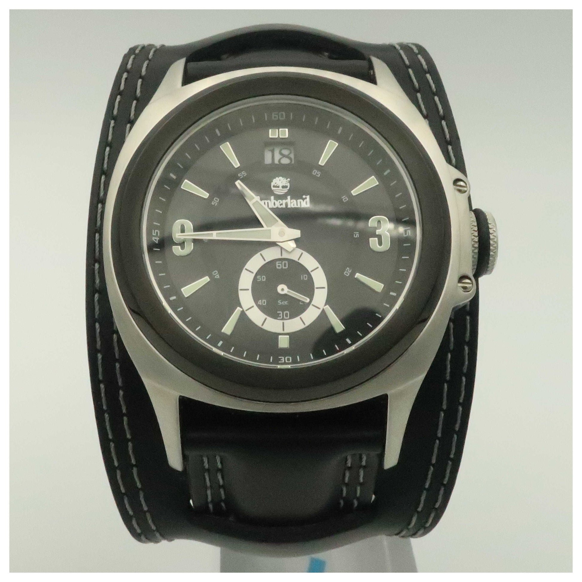 Front view of Timberland Block Island Men's Quartz Watch QT7111106-SDV