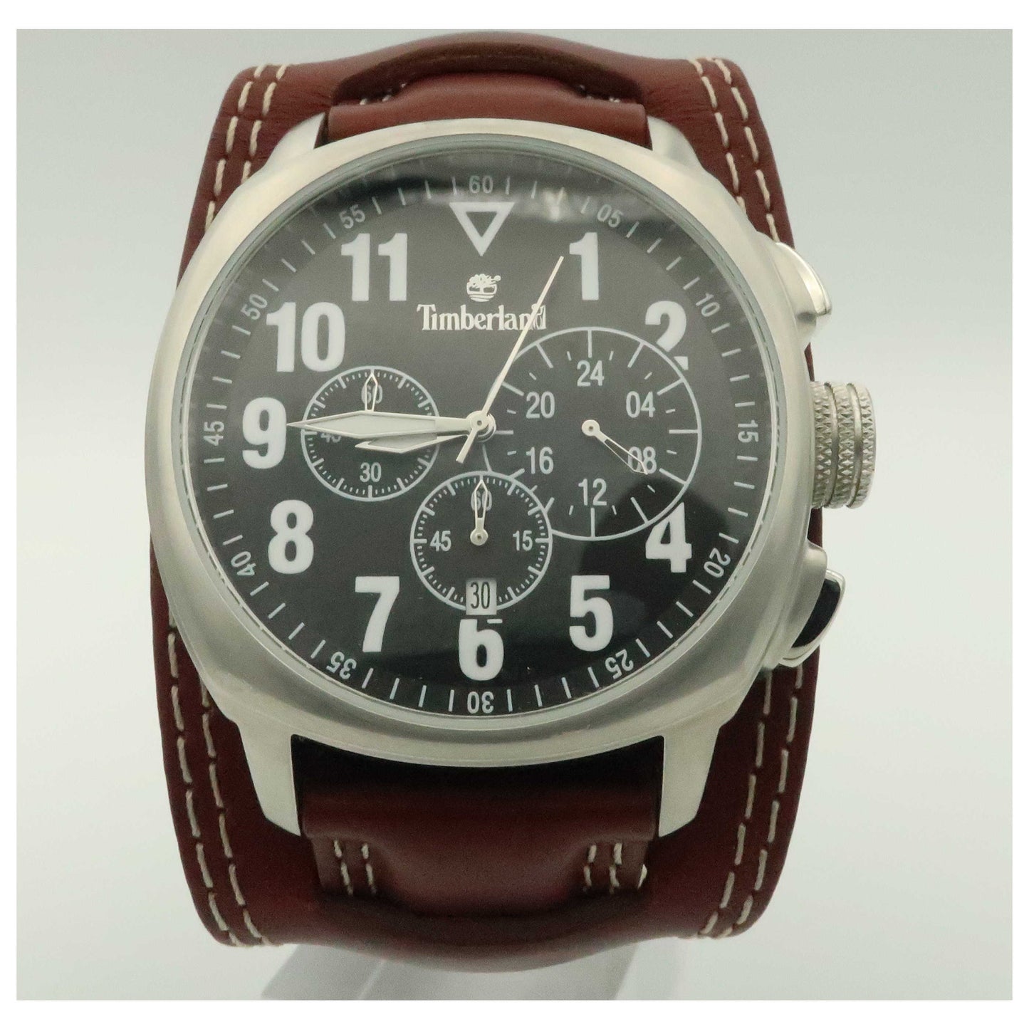 Front view of Timberland Terrano Men's Quartz Watch QT7122105-PO