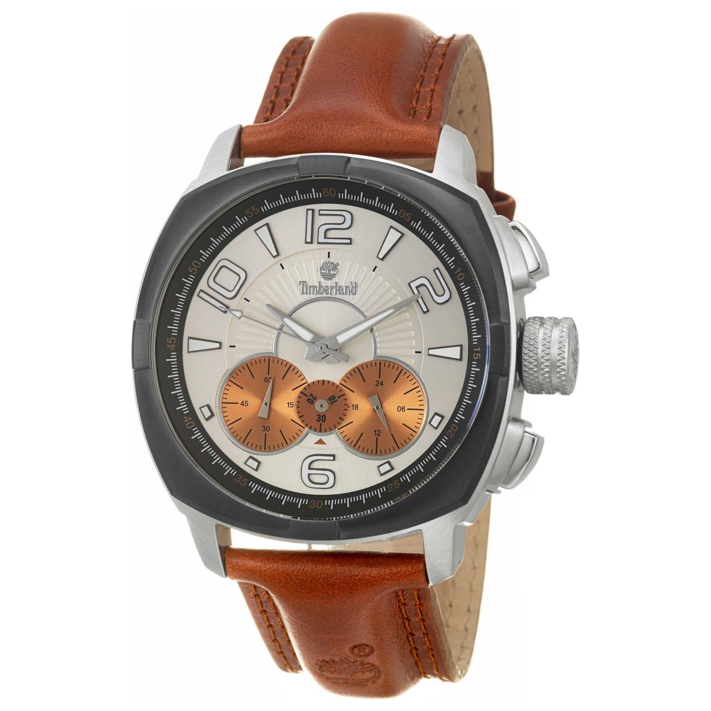 Front view of Timberland Glenwood Men's Quartz Watch QT7122303