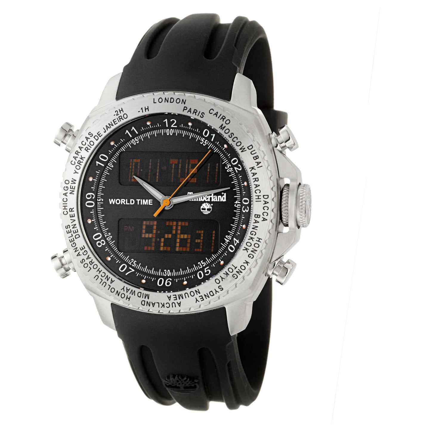 Front view of Timberland Steprock Men's Quartz Watch QT7169101