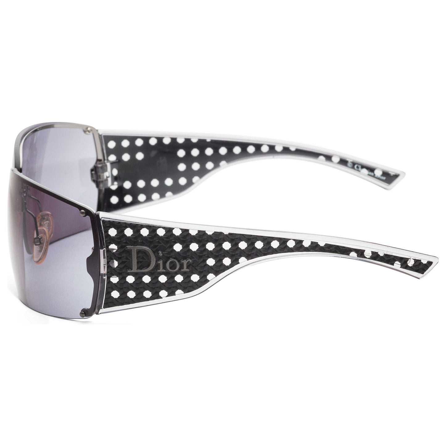 Left view of Christian Dior Quadrille Women's Sunglasses QUADRFS-0QHO-AP