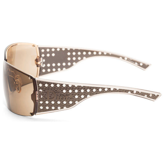 Left view of Christian Dior Quadrille Women's Sunglasses QUADRFS-0QHP-6J