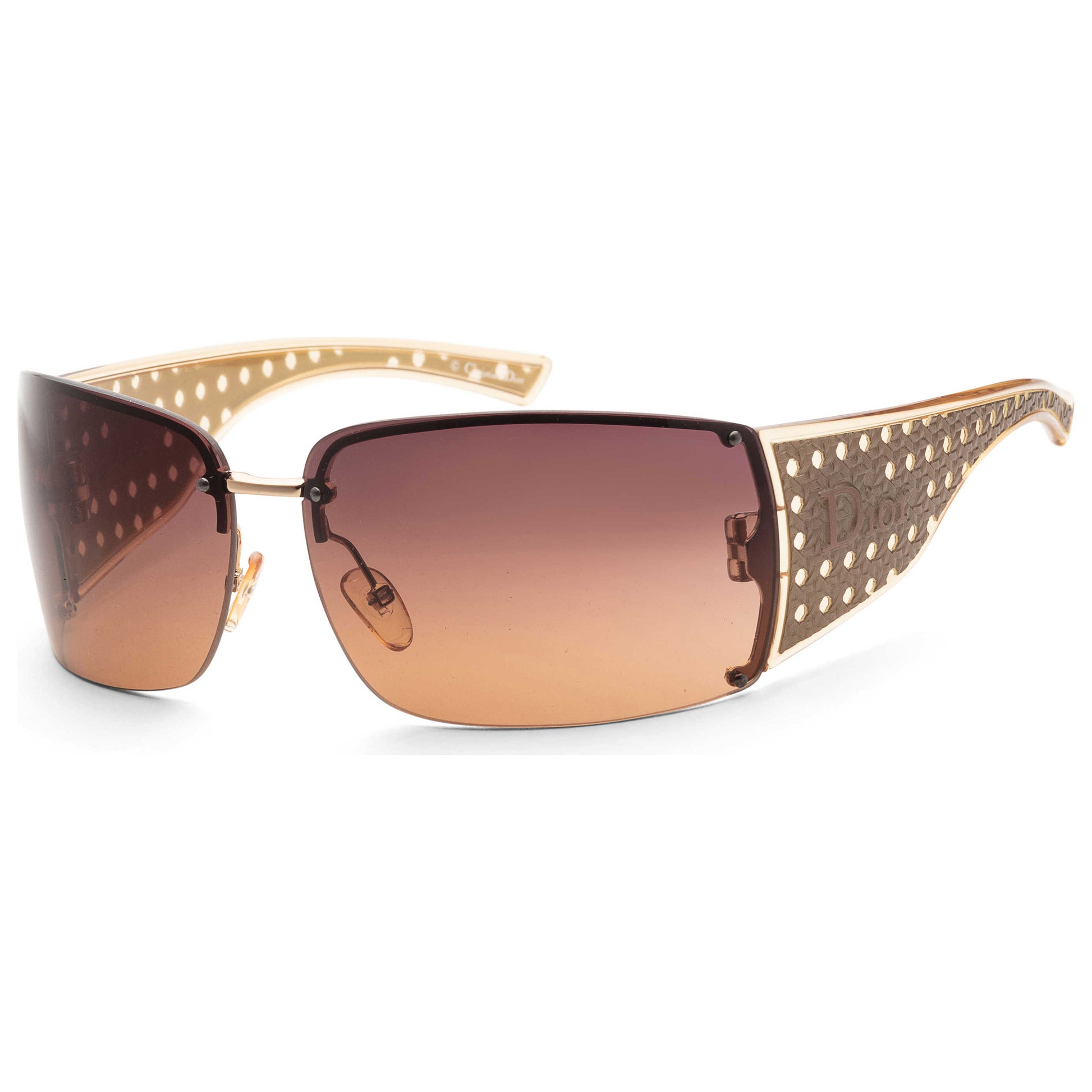 Front view of Christian Dior Quadrille Women's Sunglasses QUADRFS-0QHS-R1