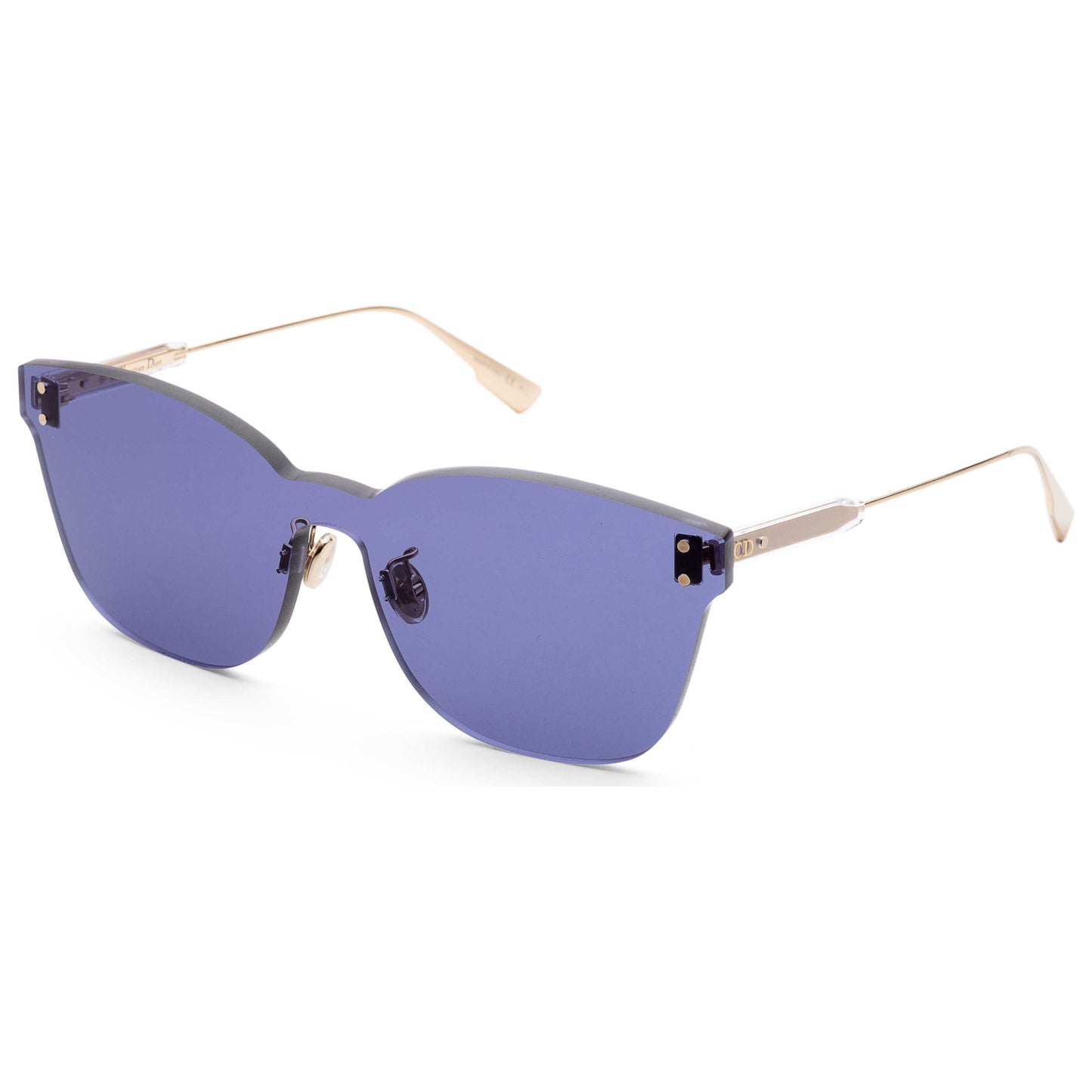 Front view of Christian Dior Color Quake Women's Sunglasses QUAKE2-BLUE-PJPKU