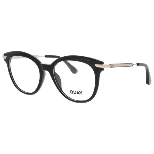Front view of Quay Women's Eyeglasses QUAY-OG-OF-2527-BLK-RX