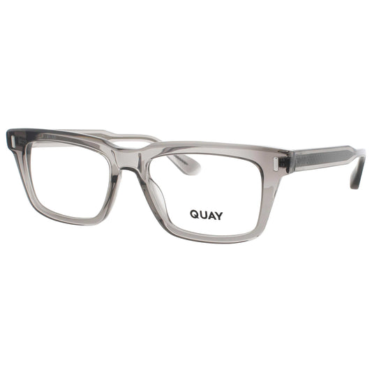 Front view of Quay Unisex Eyeglasses QUAY-OG-OF-2528-GRY-RX