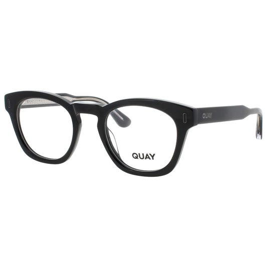 Front view of Quay Women's Eyeglasses QUAY-OG-OF-2532-BLK-RX