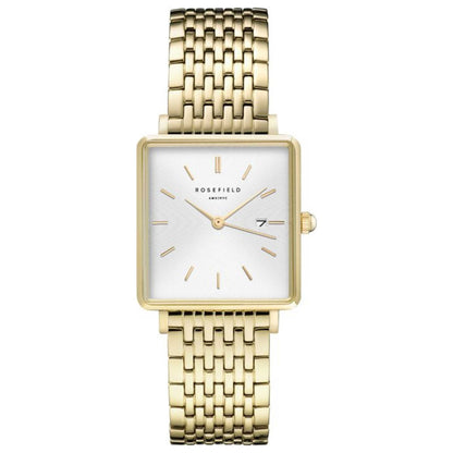 Front view of Rosefield Boxy Women's Quartz Watch QWSG-Q09