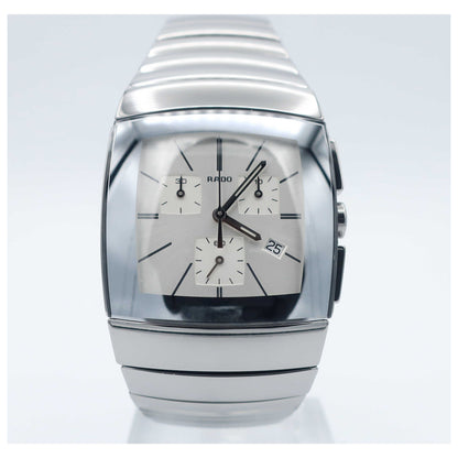 Front view of Rado Sintra Men's Swiss Quartz (Battery-Powered) Watch R13434122-SD