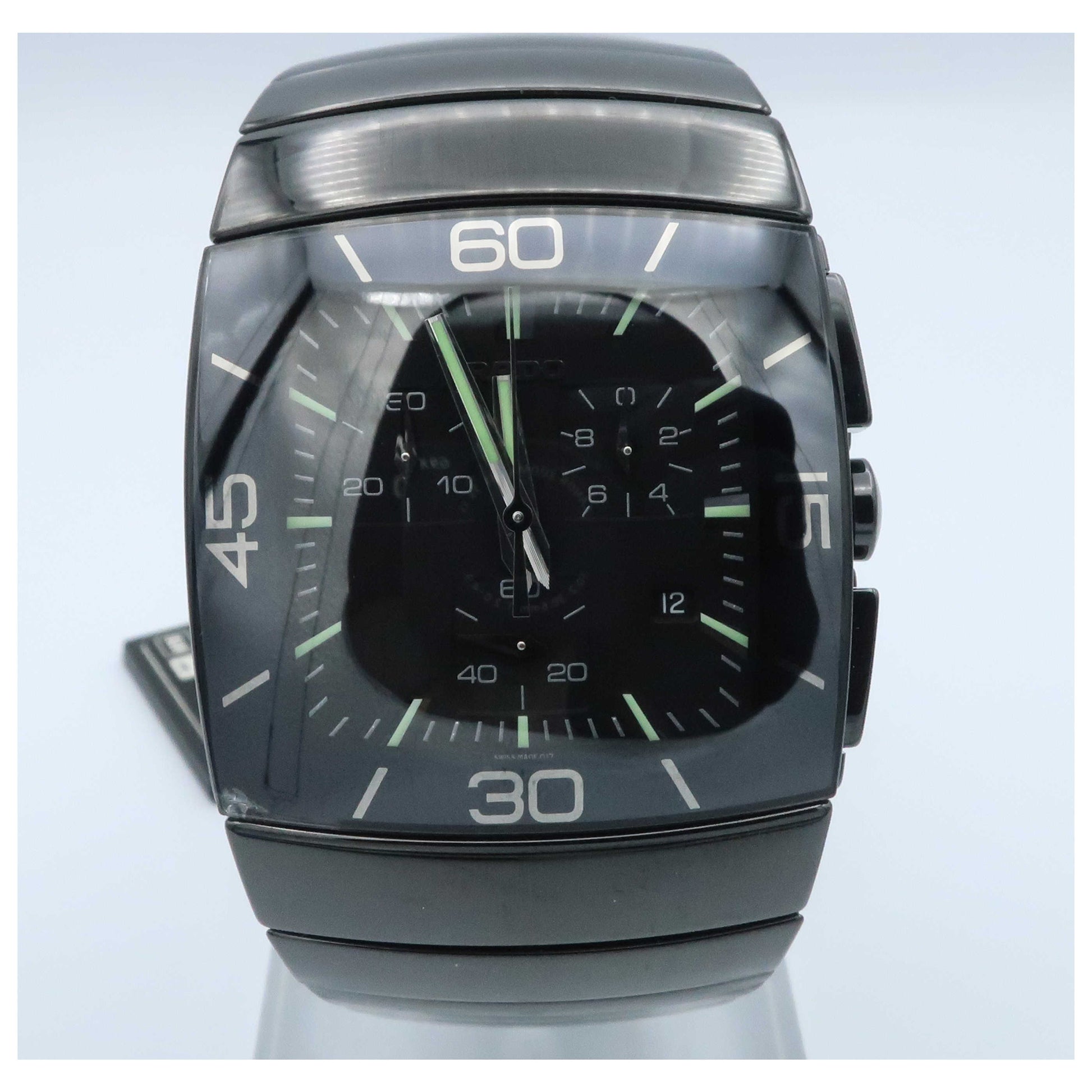 Front view of Rado Sintra Men's Swiss Quartz (Battery-Powered) Watch R13477172-SDV