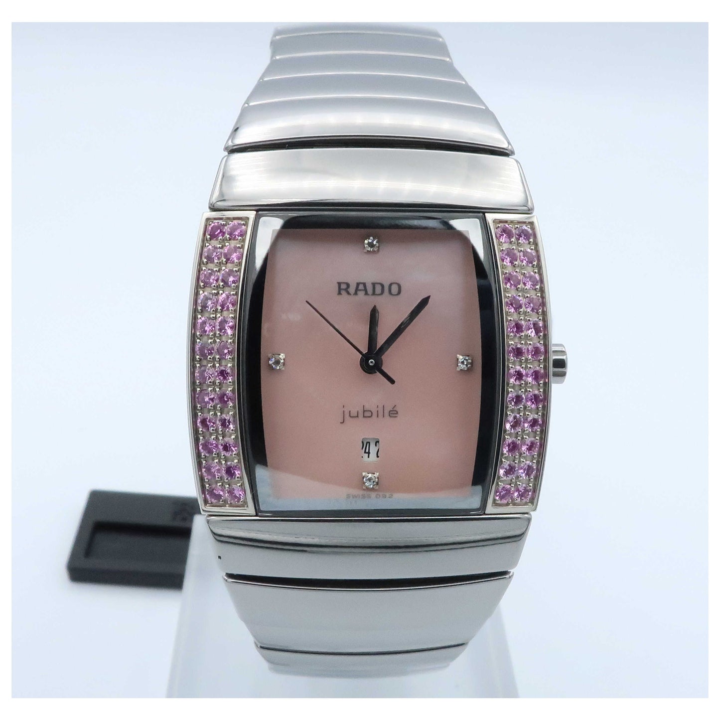 Front view of Rado Sintra Women's Swiss Quartz (Battery-Powered) Watch R13581922-SD