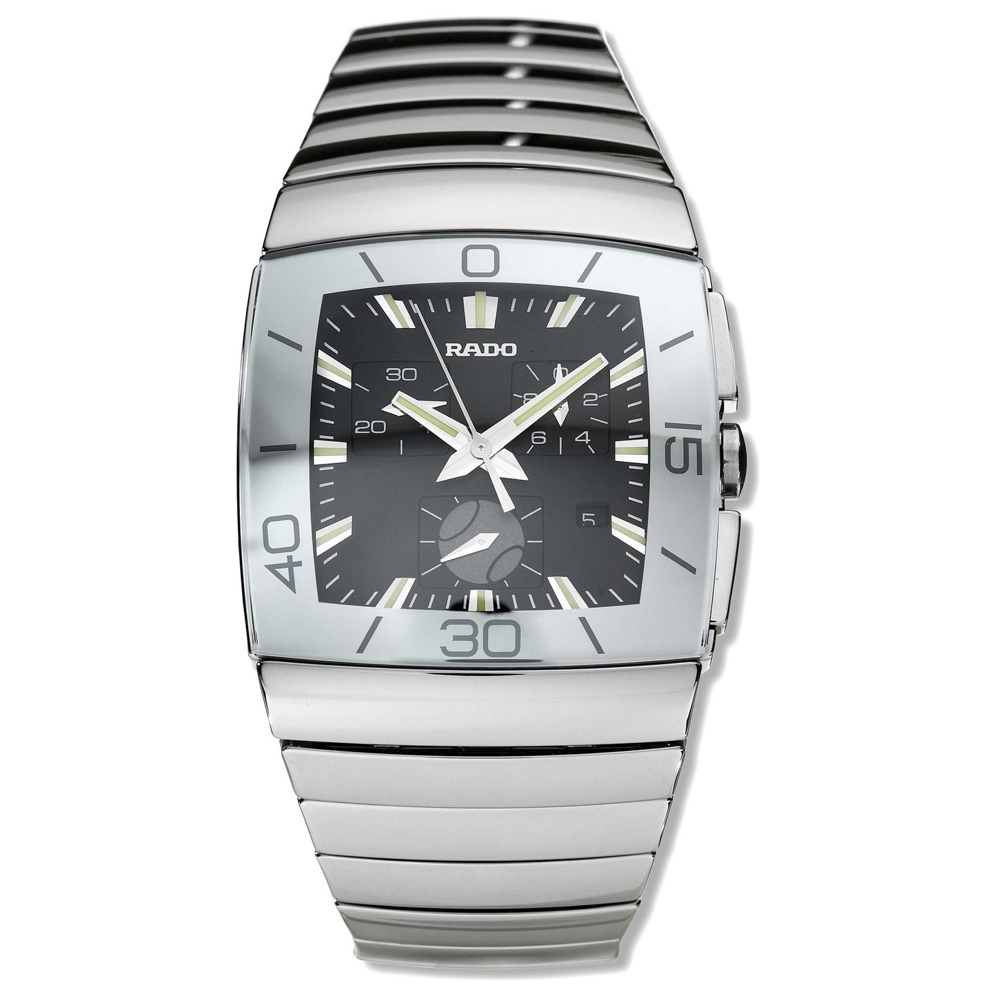 Front view of Rado Sintra Men's Swiss Quartz (Battery-Powered) Watch R13600012
