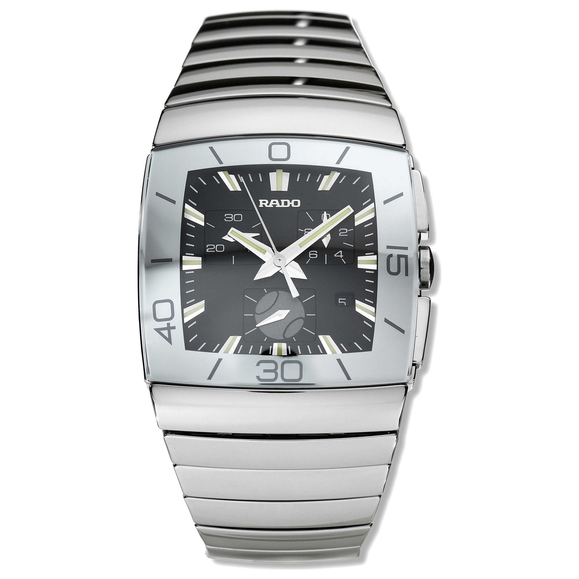 Front view of Rado Sintra Men's Swiss Quartz (Battery-Powered) Watch R13600012