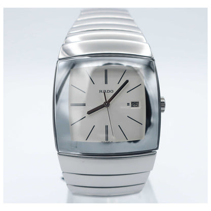 Front view of Rado Sintra Men's Swiss Quartz (Battery-Powered) Watch R13719122-SD