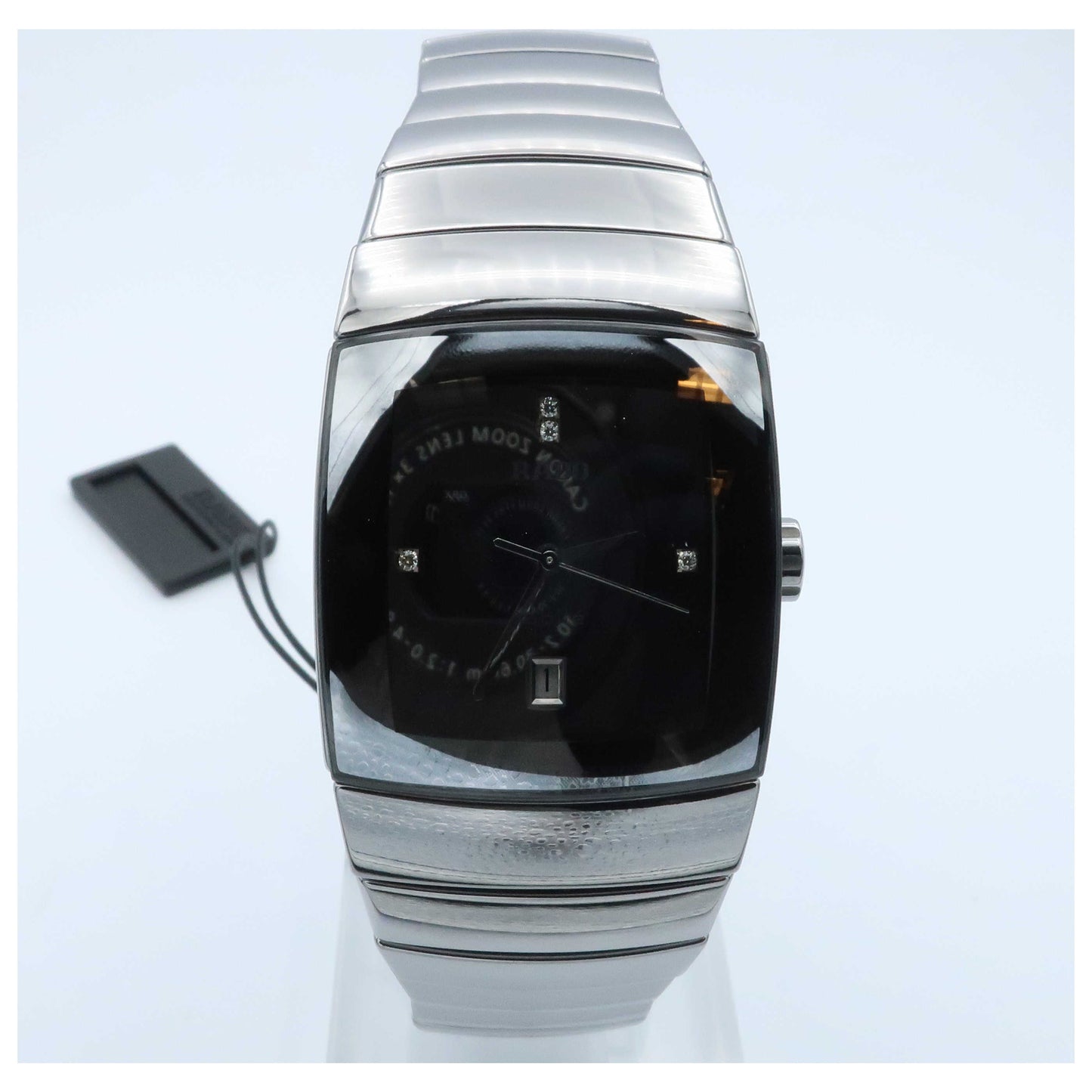 Front view of Rado Sintra Men's Swiss Quartz (Battery-Powered) Watch R13720702-SD