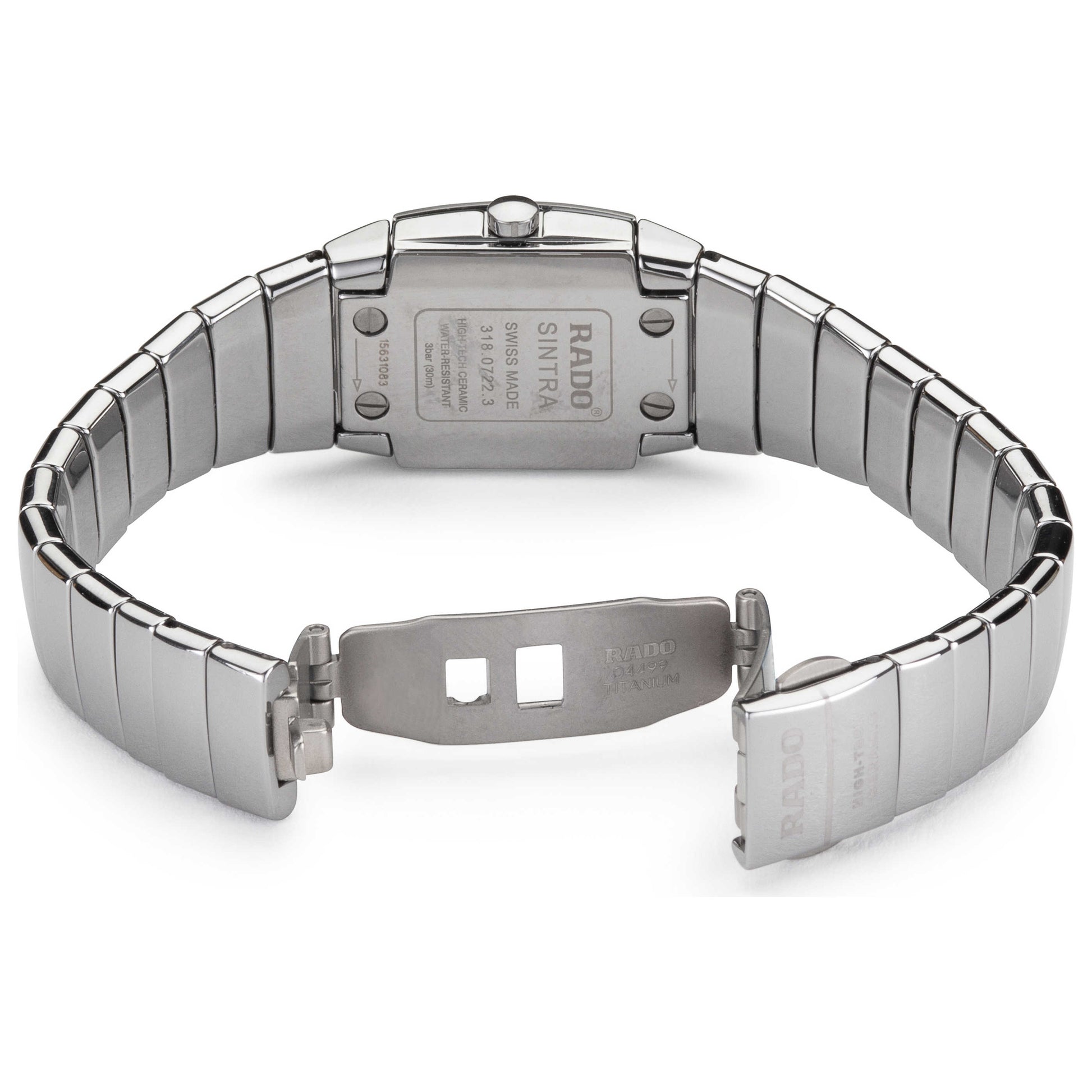 Back view of Rado Sintra Women's Swiss Quartz (Battery-Powered) Watch R13722122