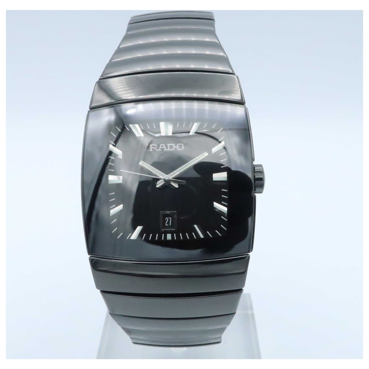 Front view of Rado Sintra Women's Swiss Quartz (Battery-Powered) Watch R13724152-SD