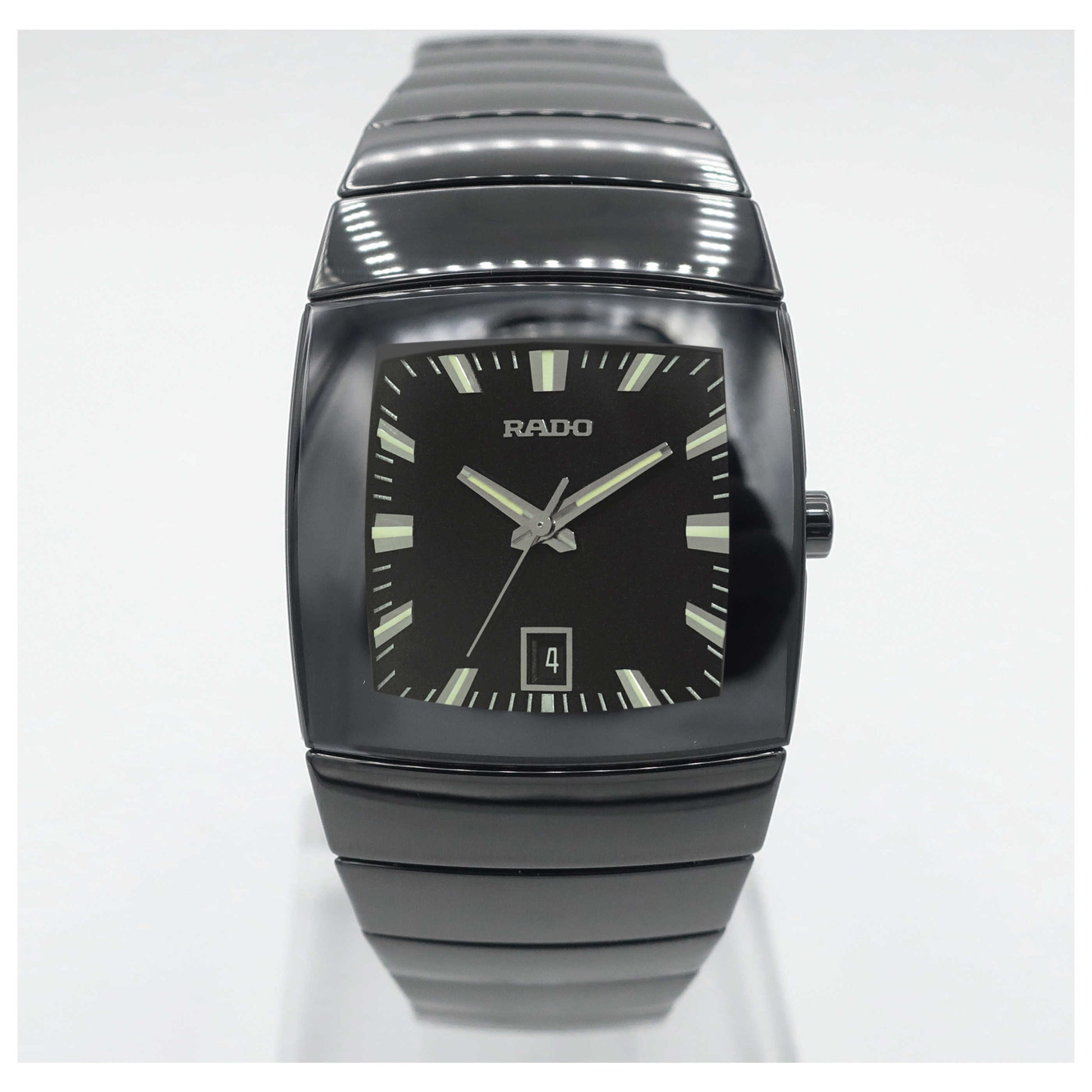 Front view of Rado Sintra Women's Swiss Quartz (Battery-Powered) Watch R13725152-SD