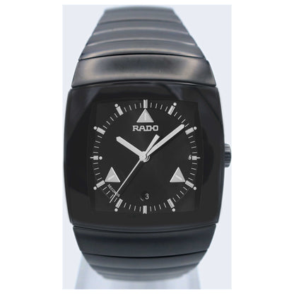 Front view of Rado Sintra Men's Swiss Quartz (Battery-Powered) Watch R13766152-SD