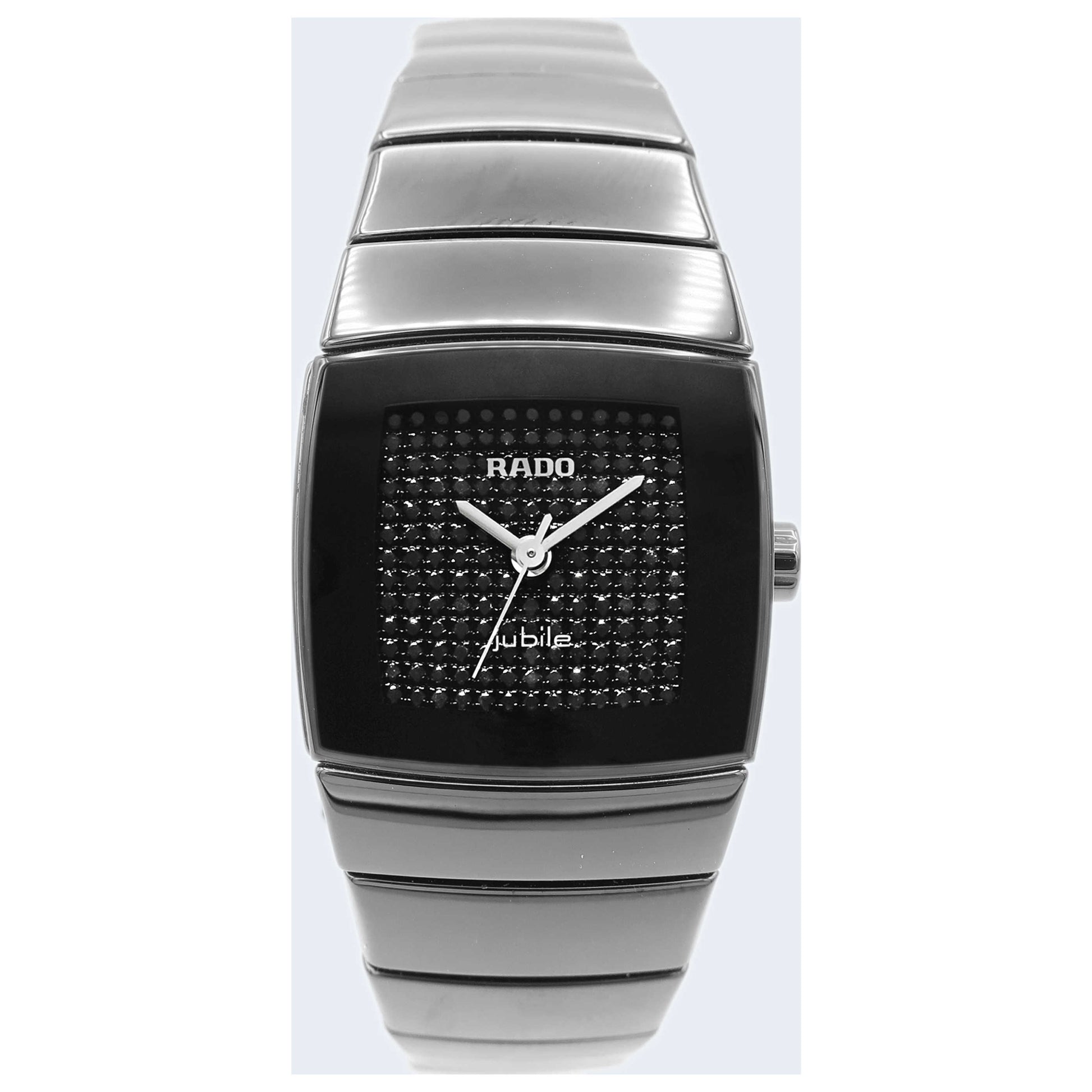 Front view of Rado Sintra Men's Swiss Quartz (Battery-Powered) Watch R13822732-SD